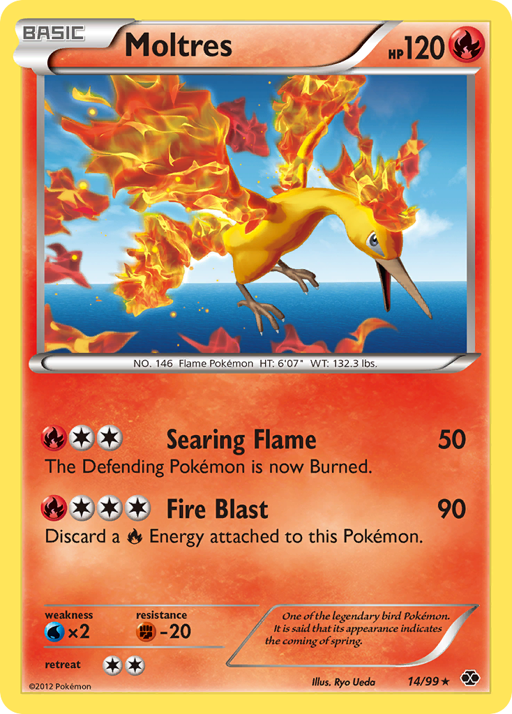 Moltres (14/99) [Black & White: Next Destinies] | Enigma On Main