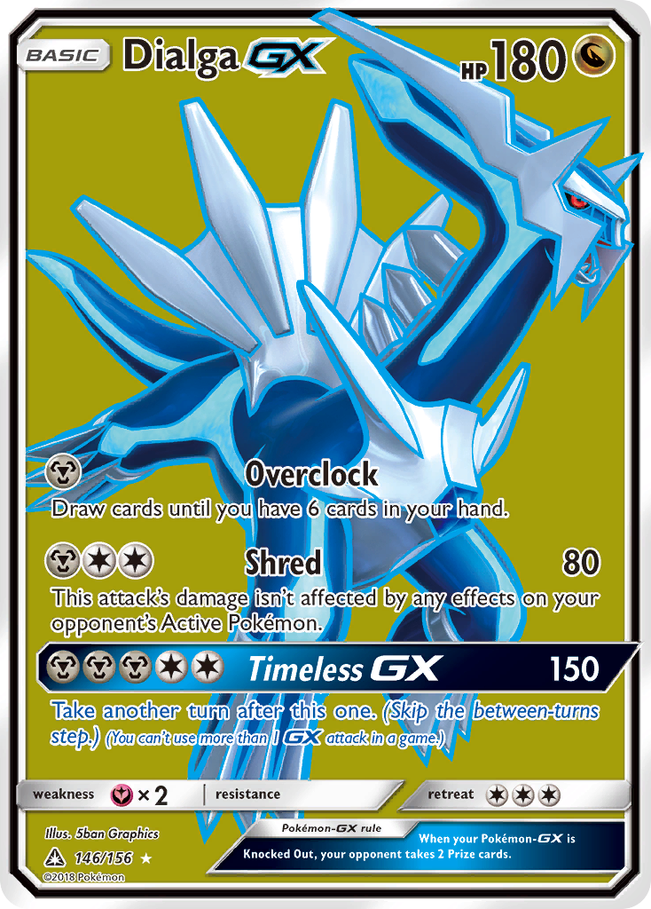 Dialga GX (146/156) [Sun & Moon: Ultra Prism] | Enigma On Main