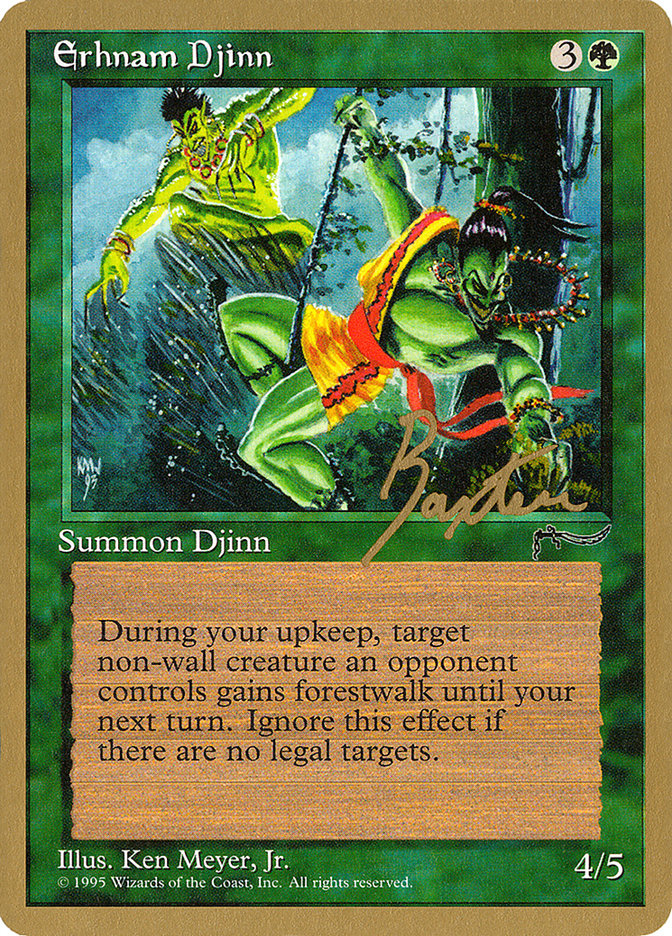 Erhnam Djinn (George Baxter) [Pro Tour Collector Set] | Enigma On Main