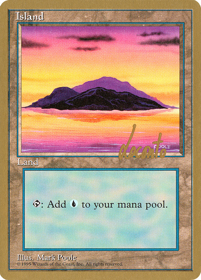 Island (ml368) (Michael Loconto) [Pro Tour Collector Set] | Enigma On Main