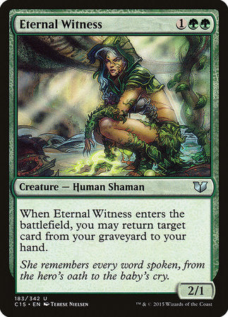 Eternal Witness [Commander 2015] | Enigma On Main