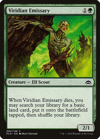 Viridian Emissary [Planechase Anthology] | Enigma On Main