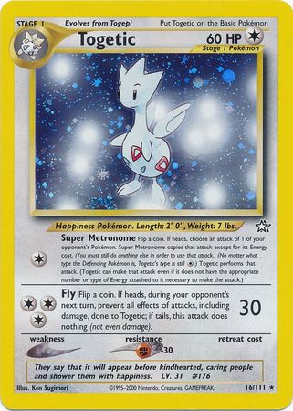 Togetic (16/111) [Neo Genesis Unlimited] | Enigma On Main