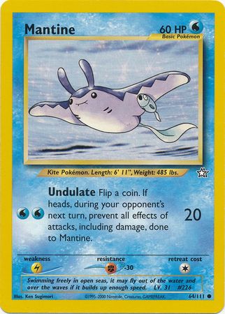 Mantine (64/111) [Neo Genesis Unlimited] | Enigma On Main