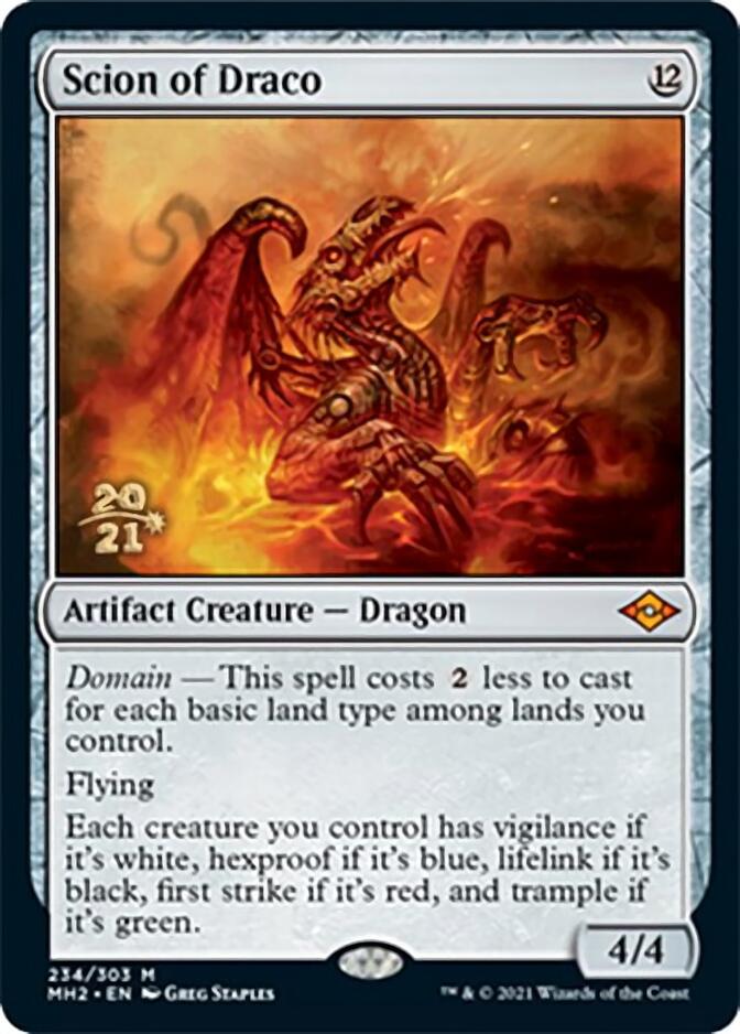 Scion of Draco [Modern Horizons 2 Prerelease Promos] | Enigma On Main