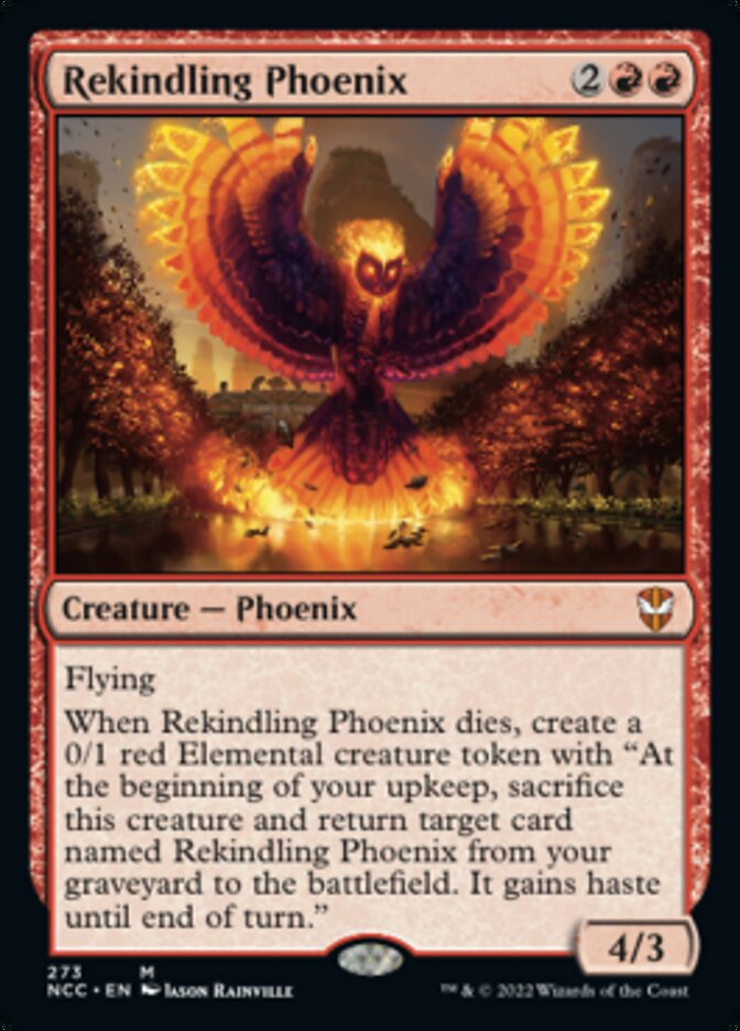 Rekindling Phoenix [Streets of New Capenna Commander] | Enigma On Main