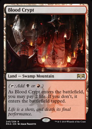 Blood Crypt [Ravnica Allegiance] | Enigma On Main