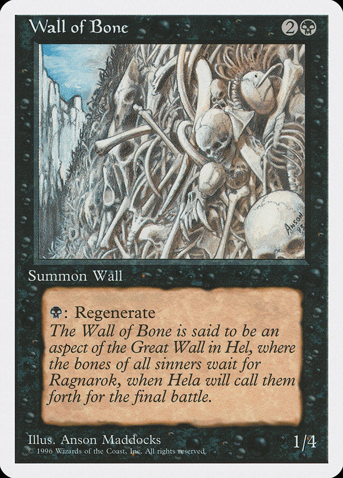 Wall of Bone [Introductory Two-Player Set] | Enigma On Main