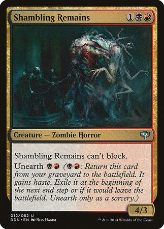 Shambling Remains [Duel Decks: Speed vs. Cunning] | Enigma On Main