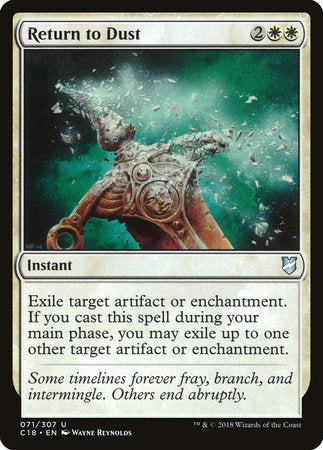 Return to Dust [Commander 2018] | Enigma On Main