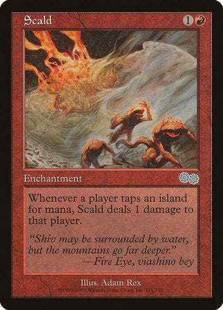 Scald [Urza's Saga] | Enigma On Main