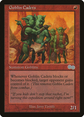 Goblin Cadets [Urza's Saga] | Enigma On Main