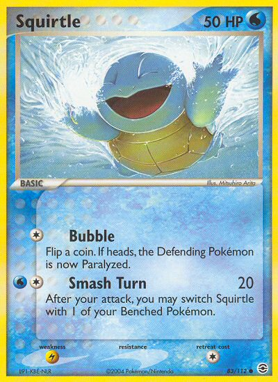 Squirtle (83/112) [EX: FireRed & LeafGreen] | Enigma On Main