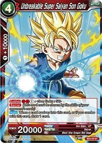 Unbreakable Super Saiyan Son Goku [SD2-03] | Enigma On Main