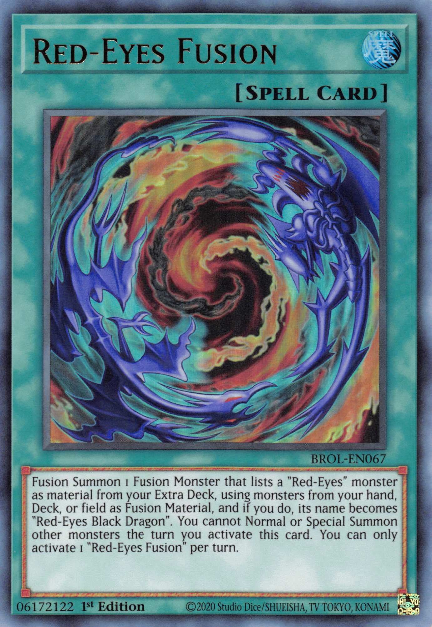 Red-Eyes Fusion [BROL-EN067] Ultra Rare | Enigma On Main