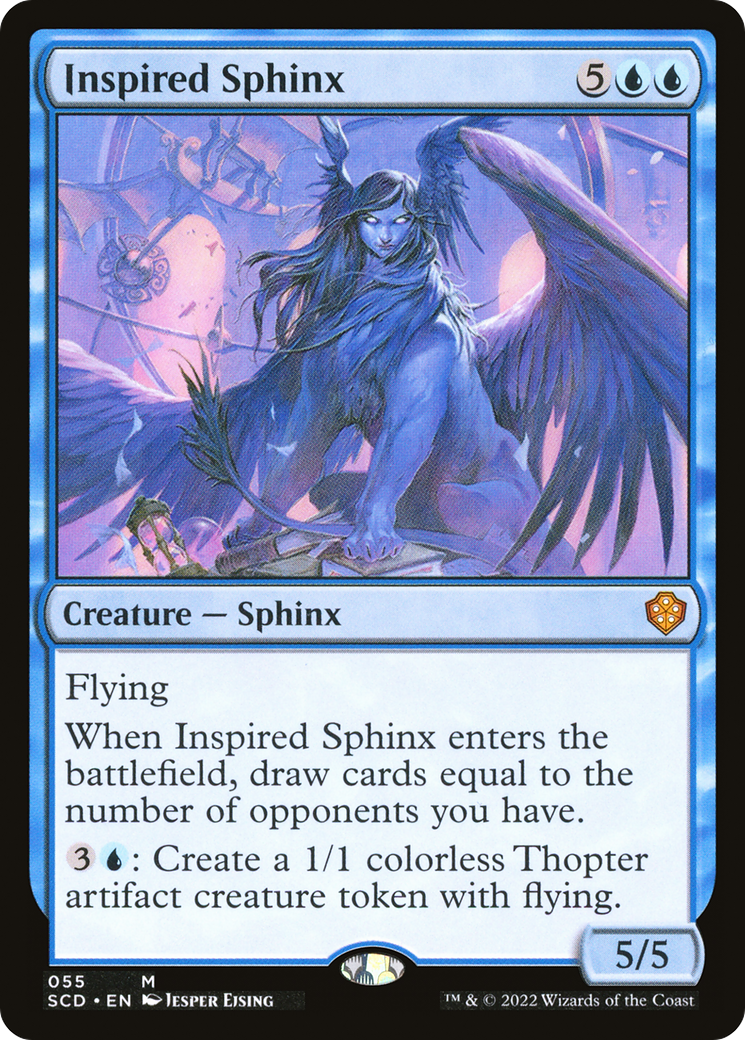 Inspired Sphinx [Starter Commander Decks] | Enigma On Main