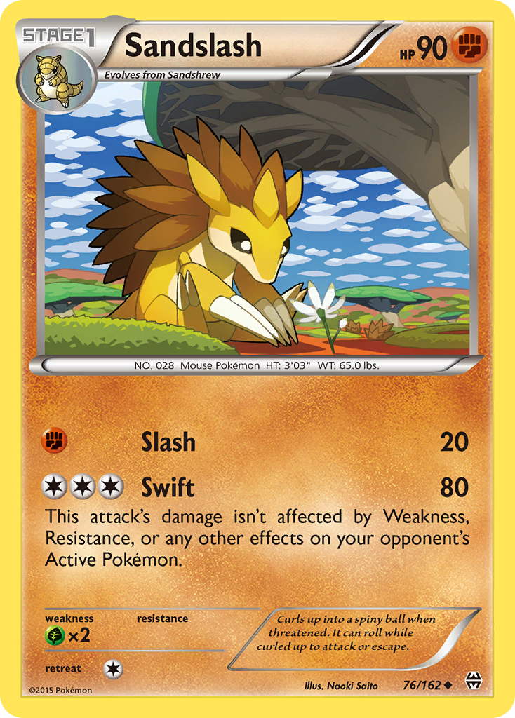 Sandslash (76/162) [XY: BREAKthrough] | Enigma On Main