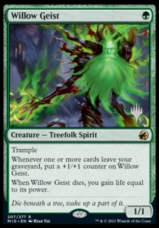 Willow Geist (Promo Pack) [Innistrad: Midnight Hunt Promos] | Enigma On Main