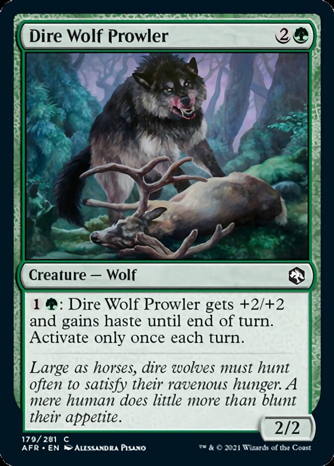 Dire Wolf Prowler [Dungeons & Dragons: Adventures in the Forgotten Realms] | Enigma On Main