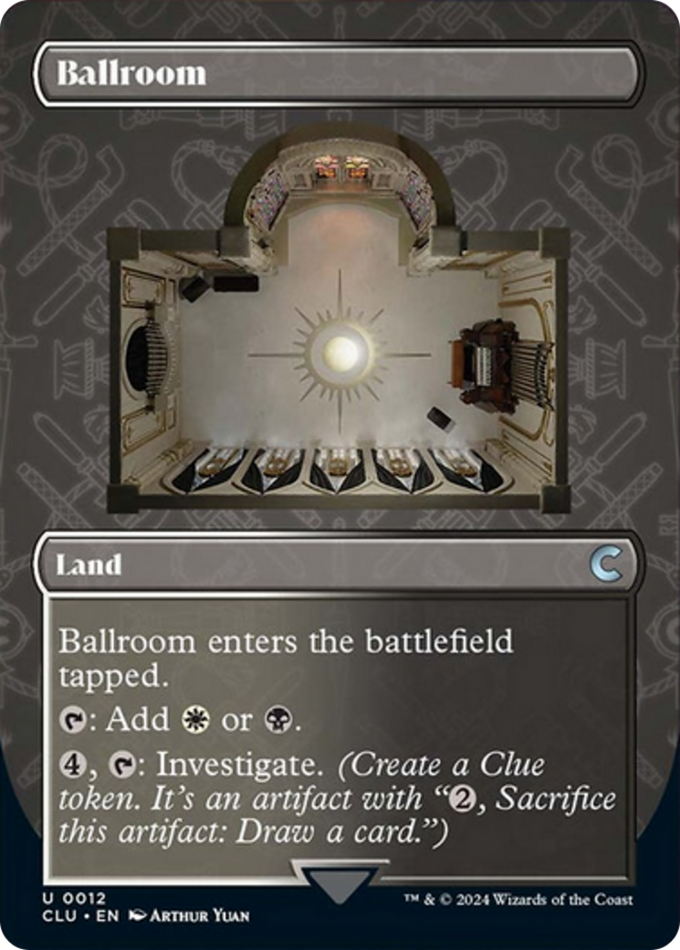 Ballroom (Borderless) [Ravnica: Clue Edition] | Enigma On Main