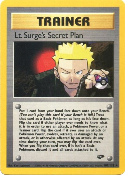 Lt. Surge's Secret Plan (107/132) [Gym Challenge Unlimited] | Enigma On Main