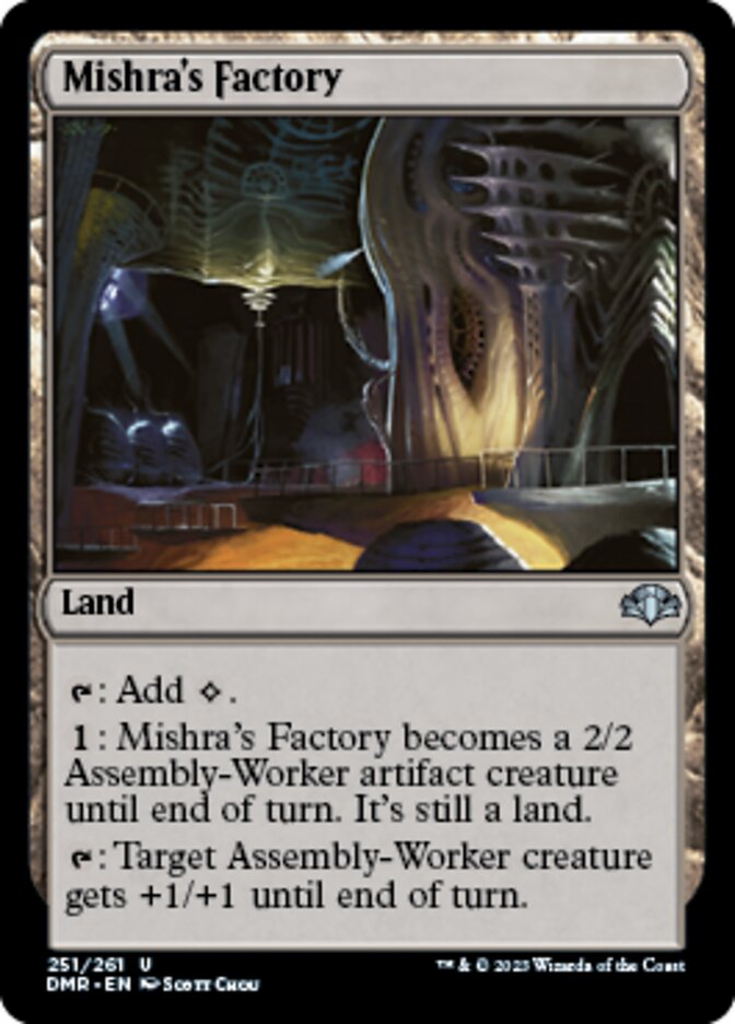 Mishra's Factory [Dominaria Remastered] | Enigma On Main