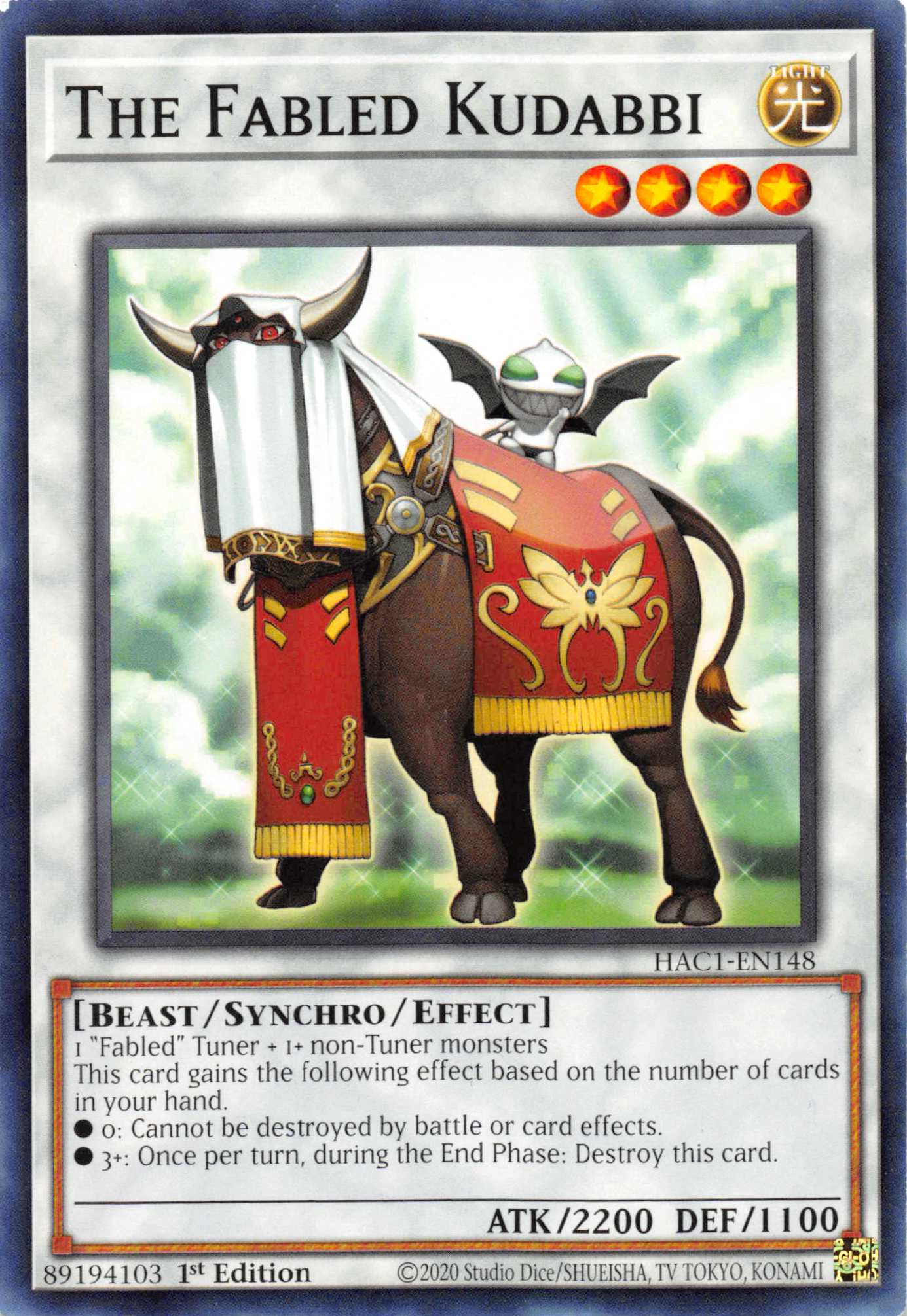 The Fabled Kudabbi [HAC1-EN148] Common | Enigma On Main
