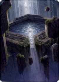 Morphic Pool Art Card [Zendikar Rising Art Series] | Enigma On Main