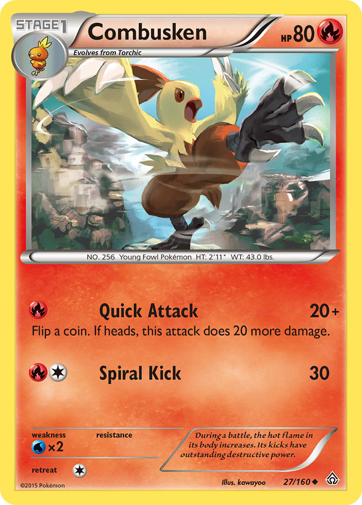 Combusken (27/160) [XY: Primal Clash] | Enigma On Main