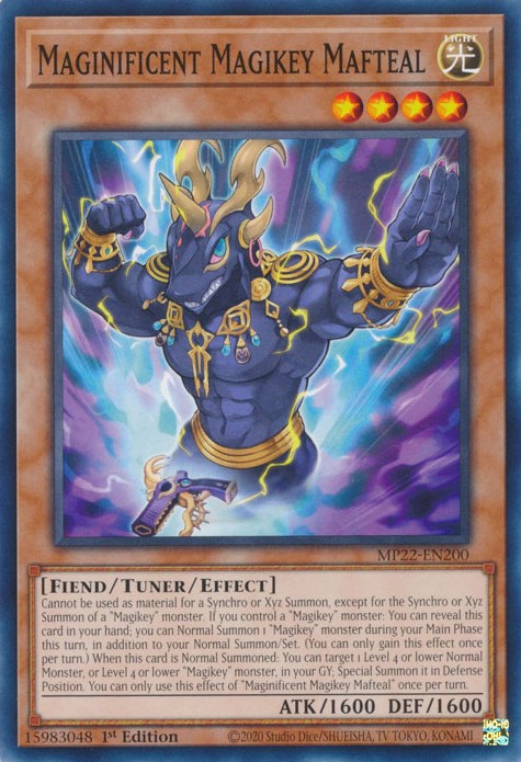 Maginificent Magikey Mafteal [MP22-EN200] Common | Enigma On Main