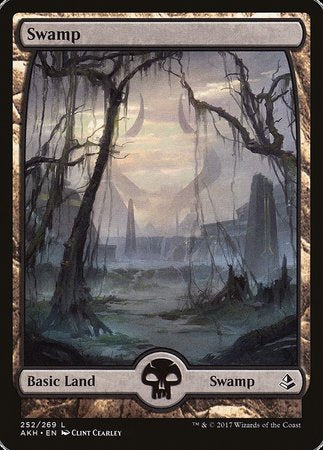 Swamp (252) - Full Art [Amonkhet] | Enigma On Main