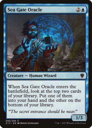 Sea Gate Oracle [Commander 2017] | Enigma On Main