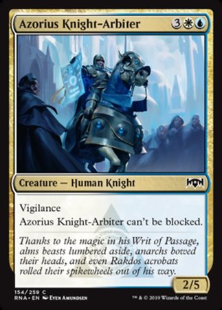 Azorius Knight-Arbiter [Ravnica Allegiance] | Enigma On Main