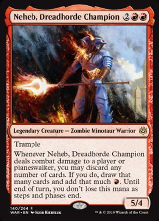 Neheb, Dreadhorde Champion [War of the Spark] | Enigma On Main