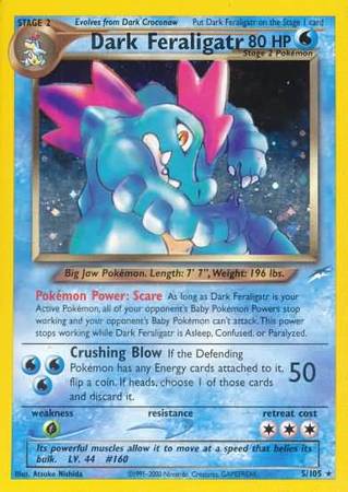 Dark Feraligatr (5/105) [Neo Destiny Unlimited] | Enigma On Main