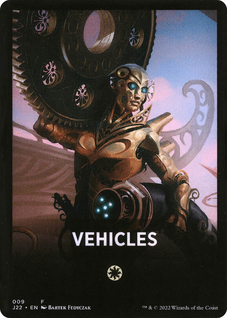 Vehicles Theme Card [Jumpstart 2022 Front Cards] | Enigma On Main