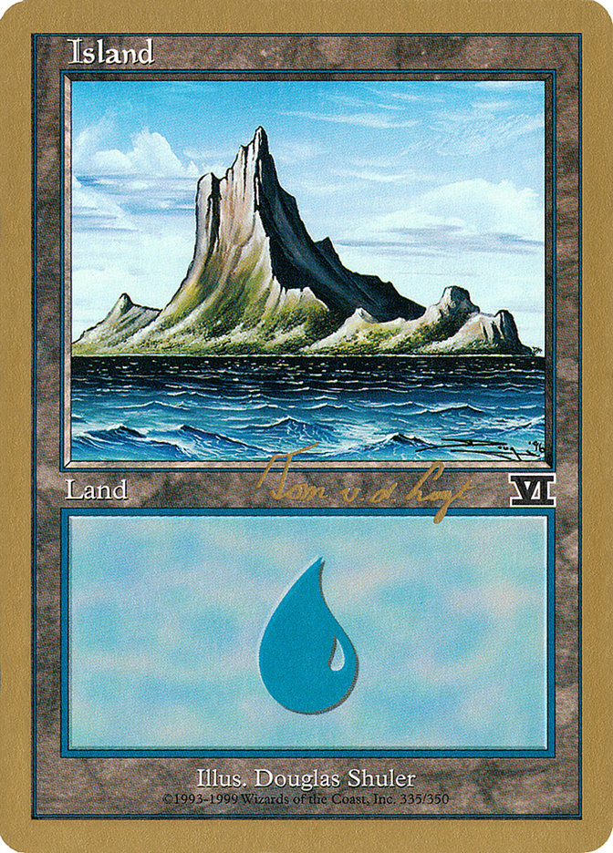 Island (tvdl335) (Tom van de Logt) [World Championship Decks 2000] | Enigma On Main