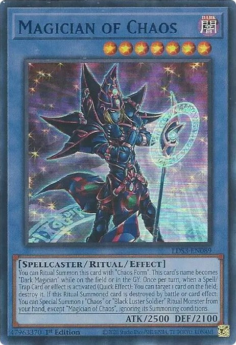 Magician of Chaos (Blue) [LDS3-EN089] Ultra Rare | Enigma On Main