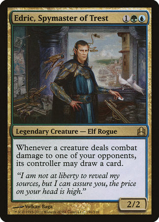 Edric, Spymaster of Trest [Commander 2011] | Enigma On Main