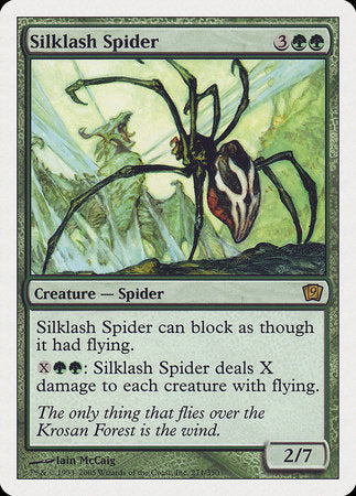 Silklash Spider [Ninth Edition] | Enigma On Main