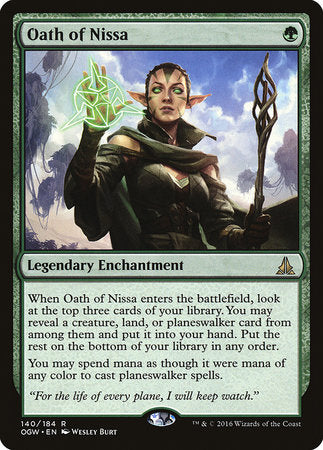 Oath of Nissa [Oath of the Gatewatch] | Enigma On Main