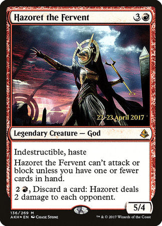 Hazoret the Fervent [Amonkhet Promos] | Enigma On Main