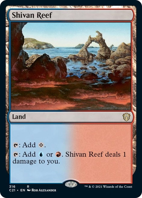 Shivan Reef [Commander 2021] | Enigma On Main