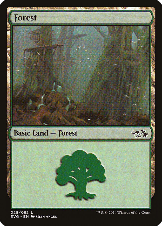 Forest (28) (Elves vs. Goblins) [Duel Decks Anthology] | Enigma On Main