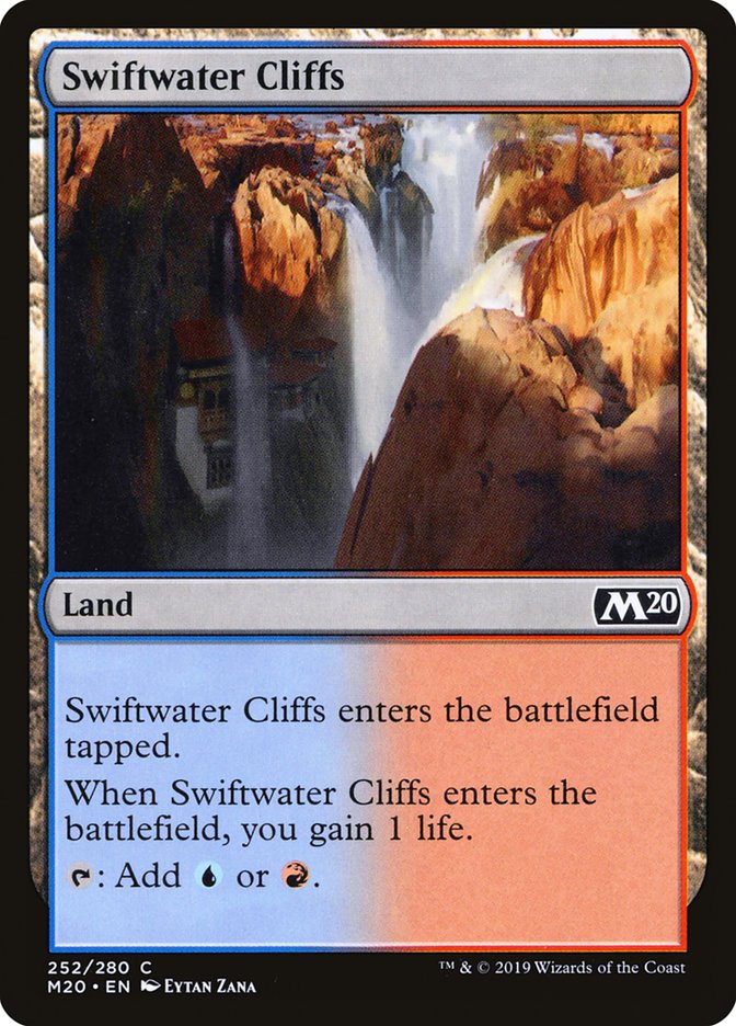 Swiftwater Cliffs [Core Set 2020] | Enigma On Main