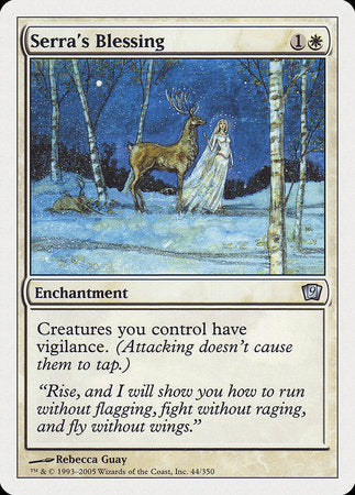 Serra's Blessing [Ninth Edition] | Enigma On Main