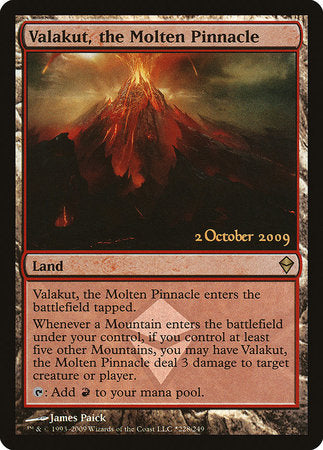 Valakut, the Molten Pinnacle [Zendikar Promos] | Enigma On Main