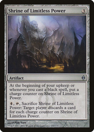 Shrine of Limitless Power [New Phyrexia] | Enigma On Main