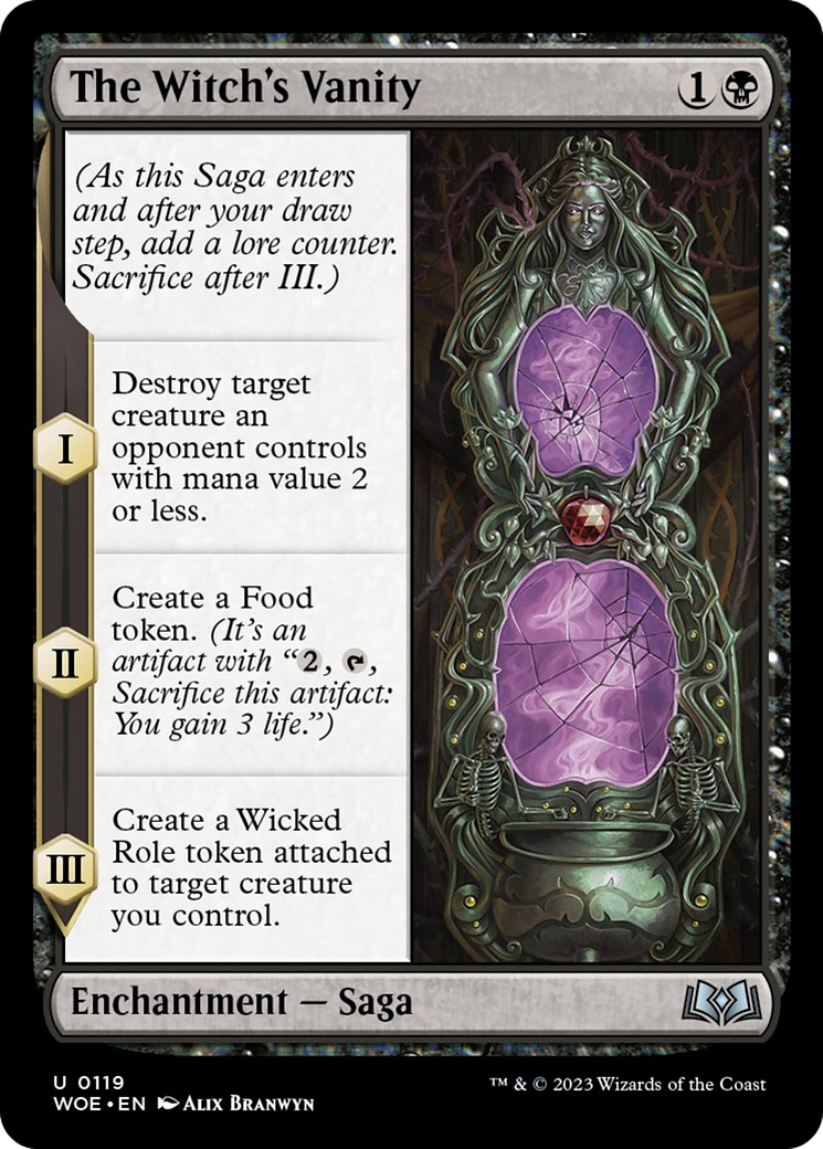 The Witch's Vanity [Wilds of Eldraine] | Enigma On Main