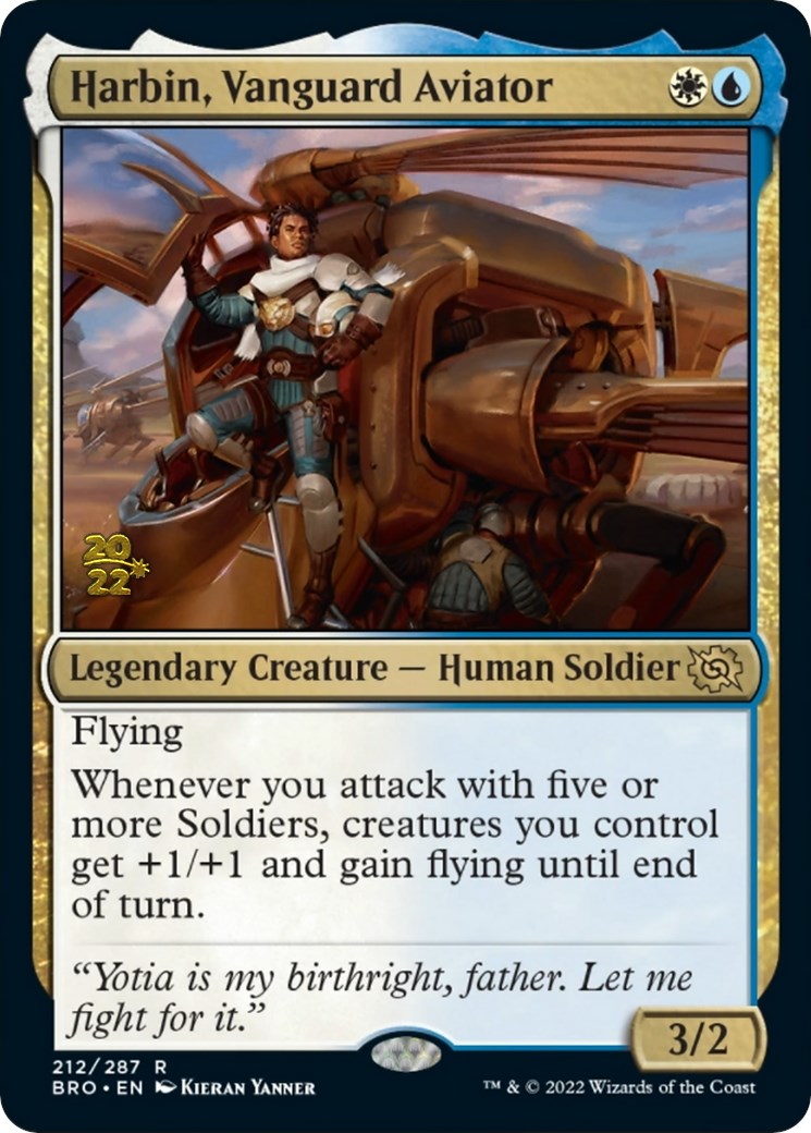 Harbin, Vanguard Aviator [The Brothers' War: Prerelease Promos] | Enigma On Main